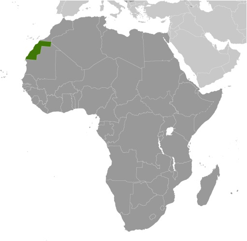 (image for) Western Sahara (World Factbook website)