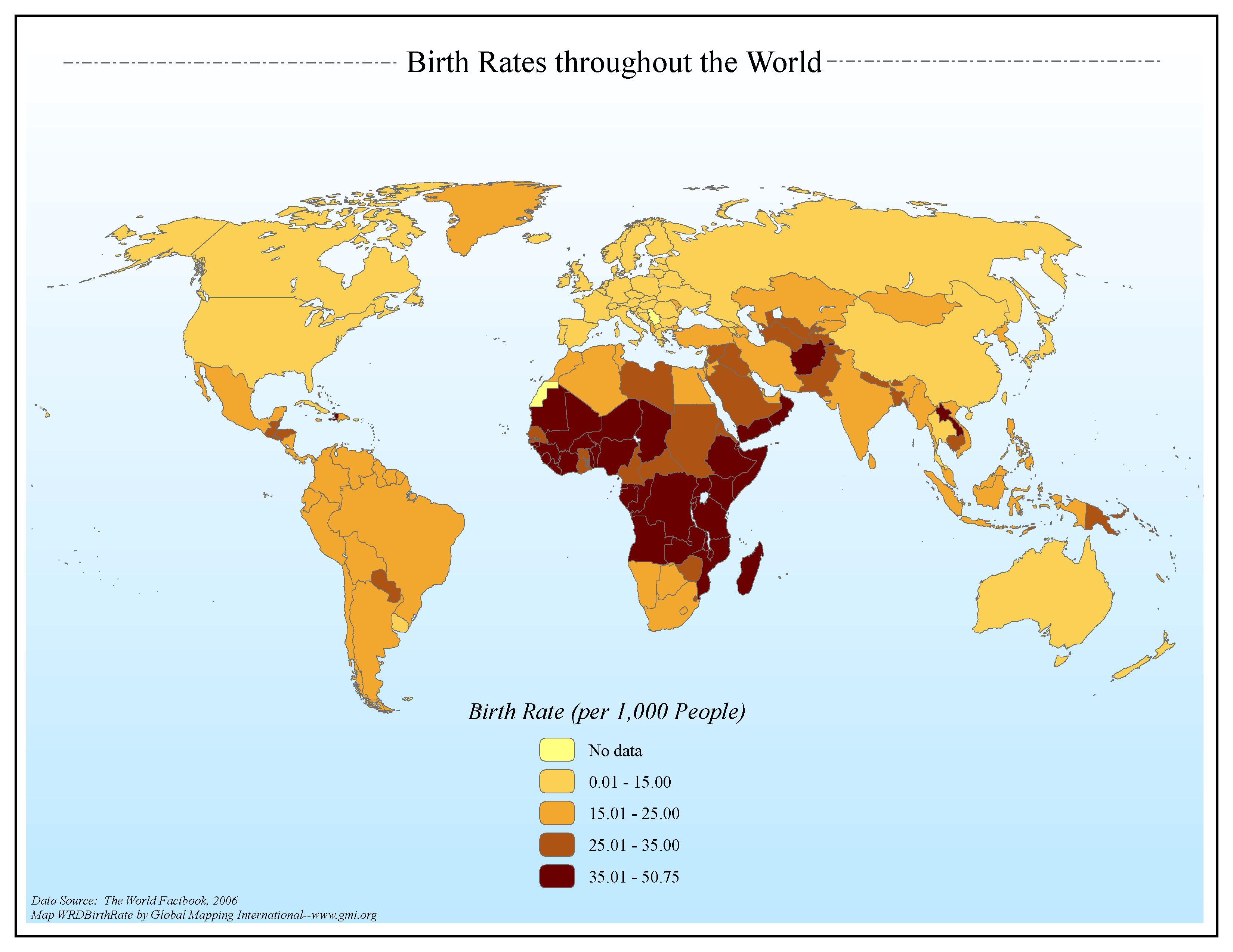 Highest Birth Rate In The World Birth Rate By Country Youtube PELAJARAN