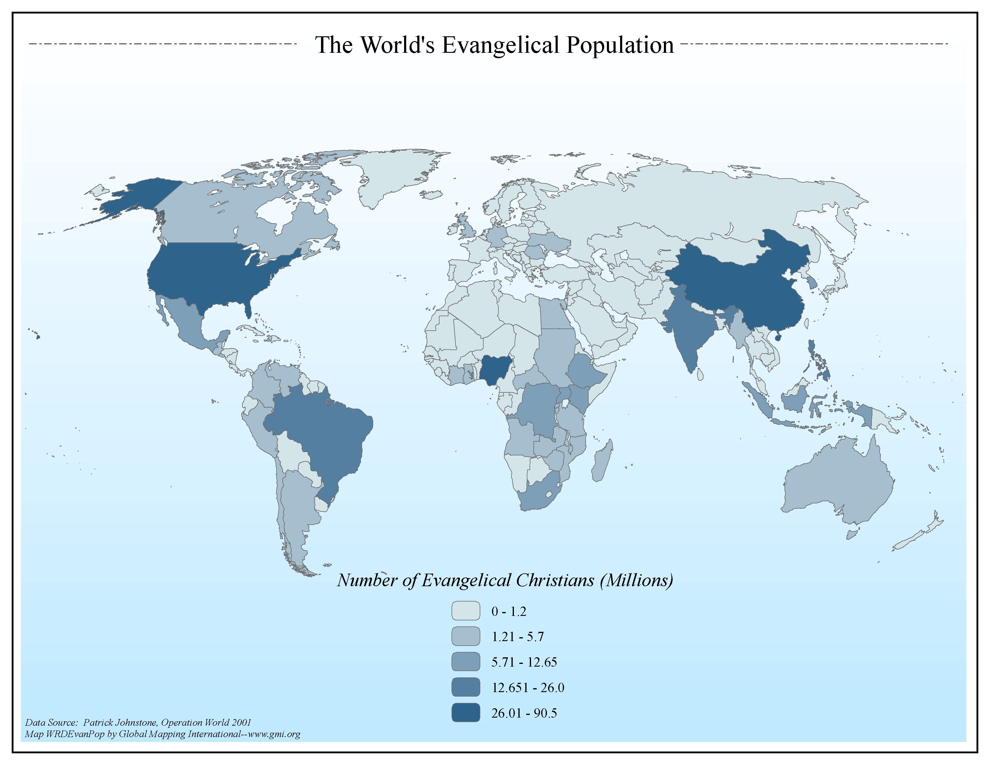 The World's Evangelical Population